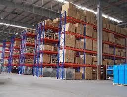 Space Saving Heavy Duty Storage Racks , Cold Roll Steel Racking System Quick Access