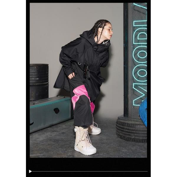 Function Windproof Waterproof Ski Pants for Sports 2023 Style Reflective Lines Ski Suit
