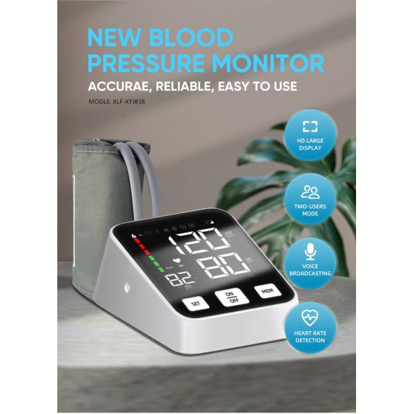 Автоматический метр манометра сфигмоманометра памяти монитора 2*120 кровяного давления руки цифров для измеряя давления