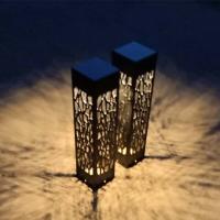 IP 65 Lumière de boulonnage de jardin 120 mm Ornements métalliques de jardin