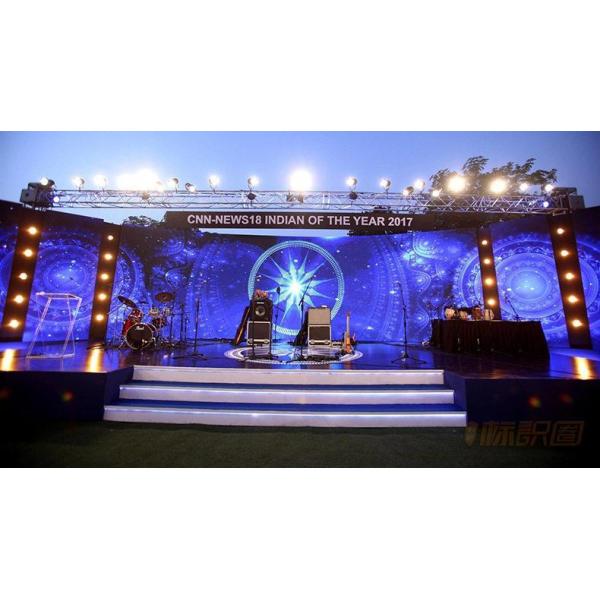 Durable,High Brightness P4 Outdoor Led Display Nationstar 2121 Front Maintenance