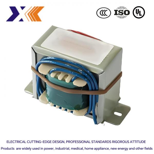 6va 6w Power Distribution Transformer Ei Transformer with Dip Varnish Cooling Method