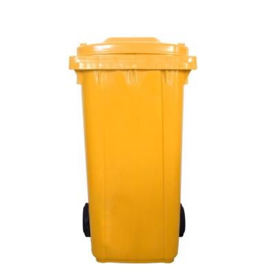 Poubelles à ordures en plastique HDPE en extérieur