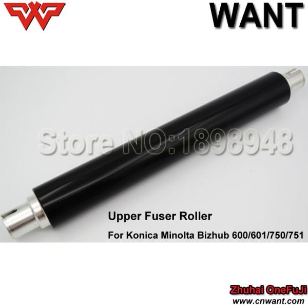56AE53052 Upper Fuser Roller BH600 BH750 K7155 K7165 For Konica Minolta Bizhub 600/601/750/751;K-7155/7165 upper roller