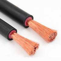 Manga de goma eléctrica de la base del cobre de la manija del cuadrado del cable 16 - 185 de la soldadora