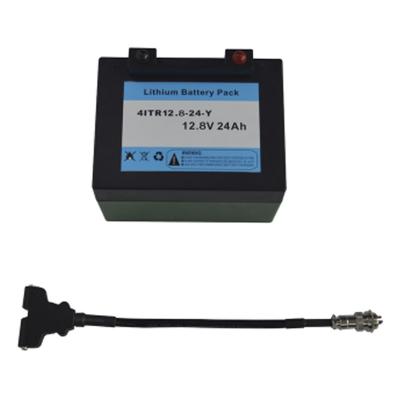 Bloco 24Ah 12.8V 300Wh da bateria do íon LiFePO4 4S6P do lítio com BMS