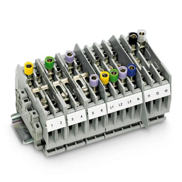 Phoenix Contact Connector Feed Through Screw Terminal Blocks 0309109 URTK/S-BEN 10 - Test disconnect terminal block