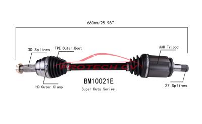 BMW X5 Front Axle Shaft Replacement XDrive35i CV Axle Assembly
