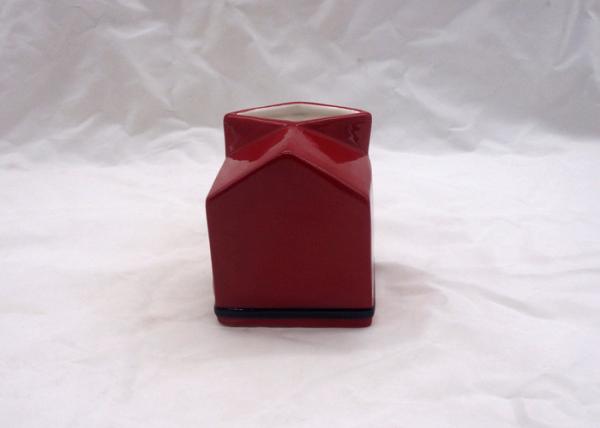Red Color Christmas Ceramic Cups , Santa Claus 3D Coffee Mug For Holiday Decoration