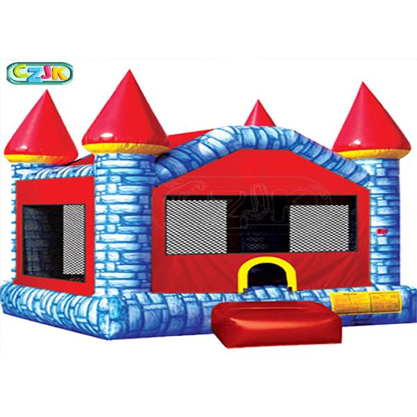 Castle Adult Size Bounce House / Commercial Bouncy Castle Fire - Resistant