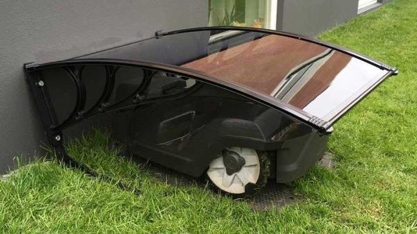 Stable Base PC Transparent 103cm Robot Mower Garage