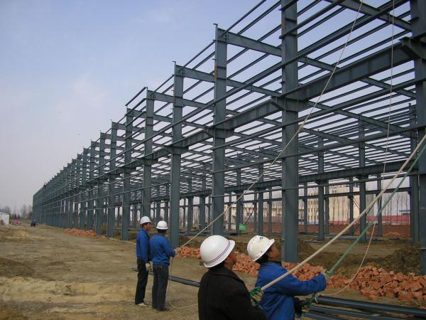 Modern Workshop Pre Engineered Steel Building Prefabricated Large Span Steel Structures