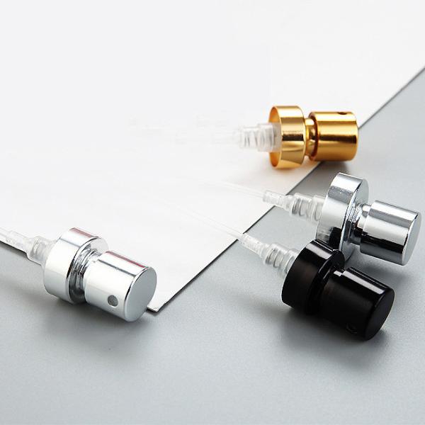 Practical Gold Crimpless Perfume Pump , K402-2 0.13cc Perfume Spray Head