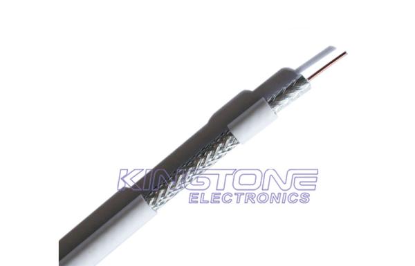 40% AL Braiding RG59 CATV Coaxial Cable 20 AWG CCS FPE PVC Jacket for CATV Systems