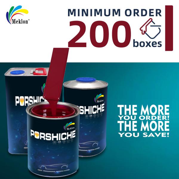 2K Automotive Acrylic Resin Paint Car Refinish Paint para reparo de carroceria de carro