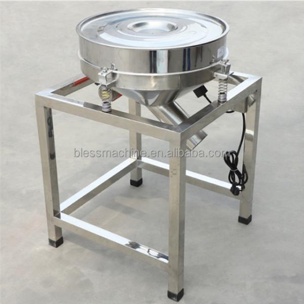 100-500kg/h Capacity Rotary Vibrating Sieve for Retail Coconut Flour Screening Machine
