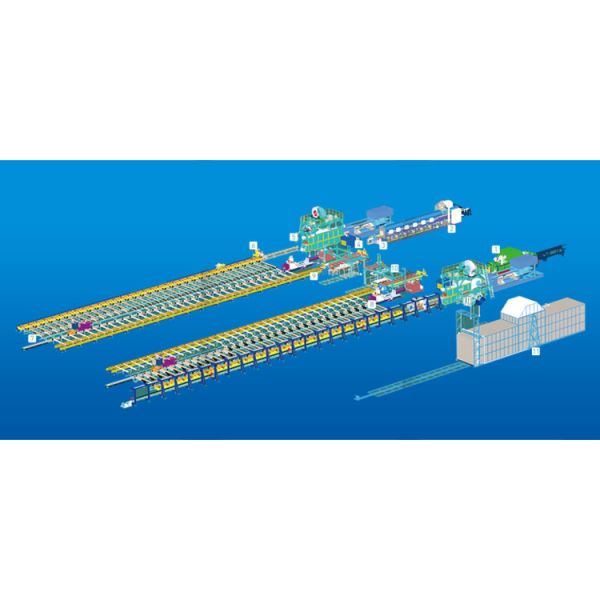 High Efficiency Automatic Aluminium Anodizing Line