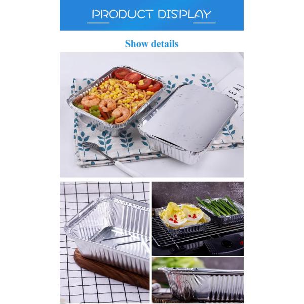 9х13 фольга 30 упаковки тяжелой работы полуразмерные одноразовые фольга банки