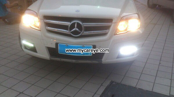Mercedes Benz W204 GLK300 GLK350 GLK500 DRL LED Daytime Running Light