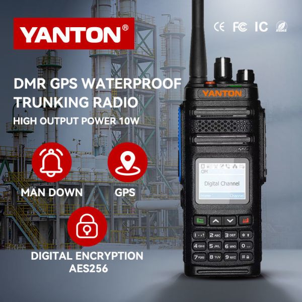 10W Digital Radio Transceiver Amateur DMR Two Way Radio YANTON DM-860