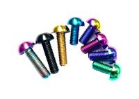 Parafusos de aleación de titanio para motocicletas Parafusos de disco de freno con anodizado de colores personalizados