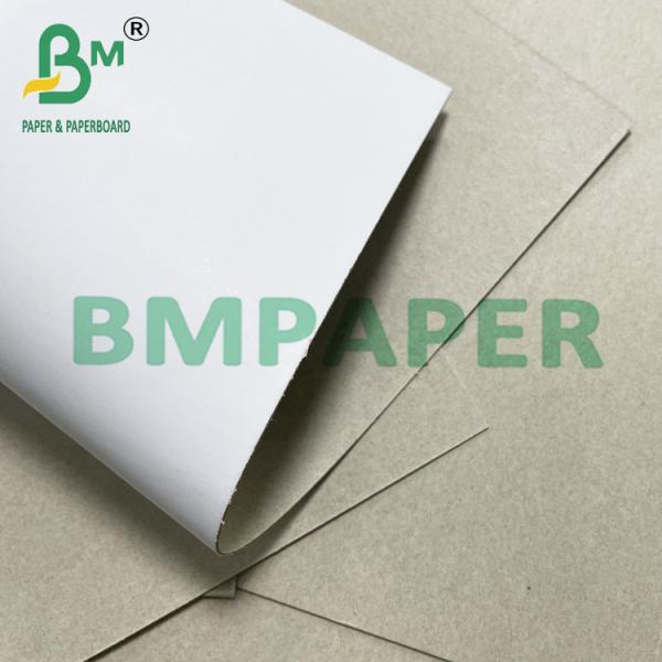 300GSM 400GSM Coated Duplex Board Recycled White Paper With Grey Back For File Book