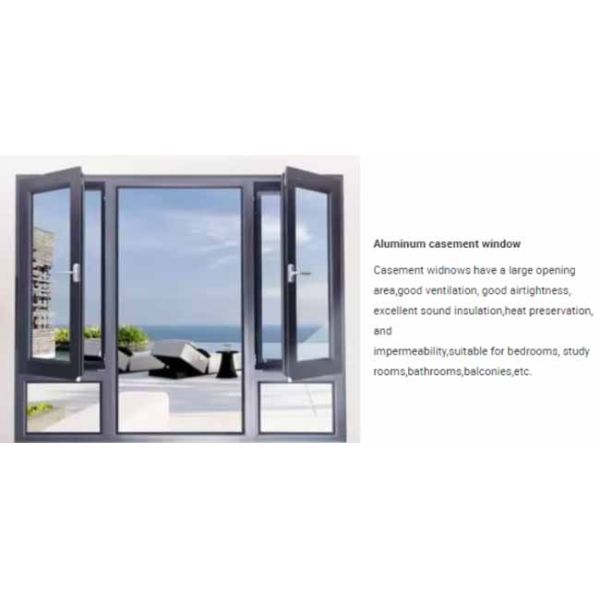 Aluminum Window Profiles Factory Direct Supply Aluminium Casement Window Profiles