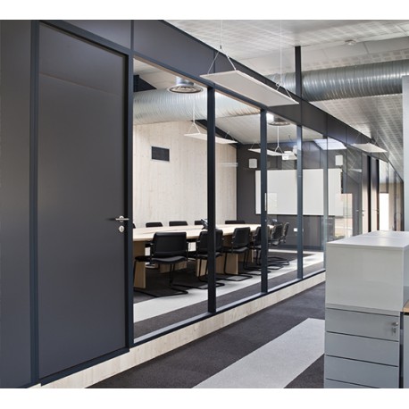 Modern Aluminum Wall Interior glass partition walls for offices
