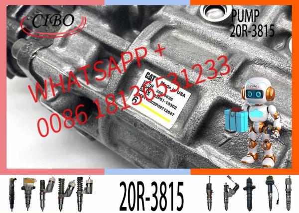 Bomba de combustível para escavadeira de alta qualidade 20R-3815 C6.6 C6.4 Bomba de injeção de combustível para motor 20R3815 para  320D 938H
