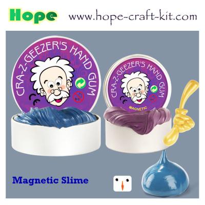 Magnetic Hand Gum Putty Slime Eco-friendly Non-toxic Playdough Plasticine Clay Kids Children DIY Toys