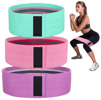 8cm Thick Latex Anti Skid Yoga Resistance Band For Legs Hip