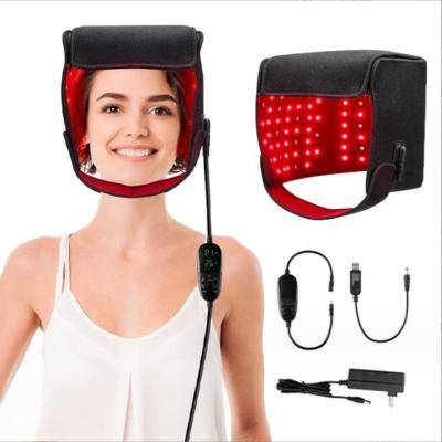 150 LEDs 660nm e 830nm comprimento de onda luz infravermelha todo o corpo terapia de crescimento do cabelo laser luz infravermelha capuz