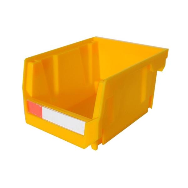 Plastic Shelf Bins, Heavy Duty Storage Bins For Garage, Closet, And Drawer Organization OEM Plastic Warehouse Stackable Storage Pick Bin For Small Accessories