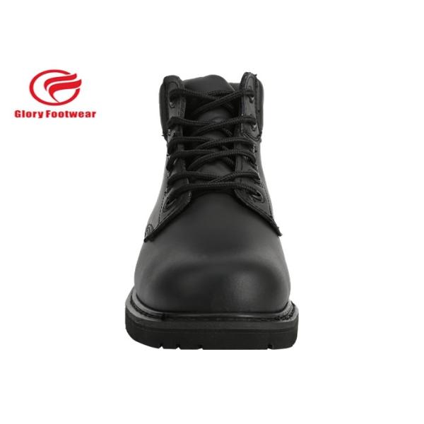 Men's Construction Goodyear Welt Safety Shoes , Bull Run Leather Insulated Work Boots