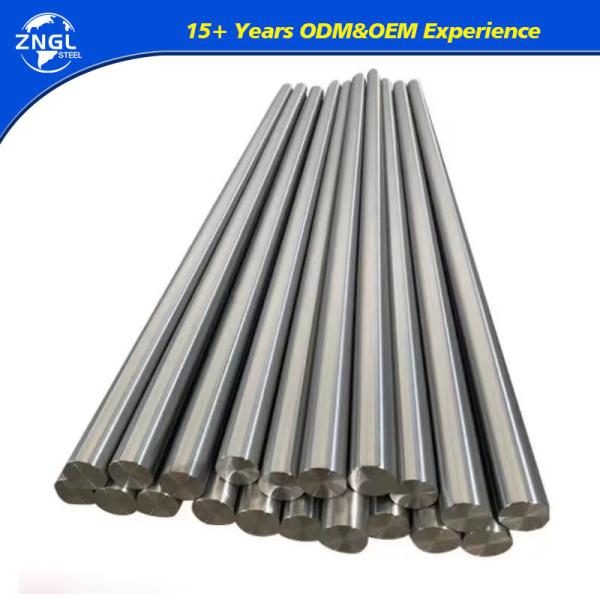 ASTM 201 304 310 316 321 904L A276 2205 2507 4140 310S Barre en acier ronde Ss bidirectionnelle