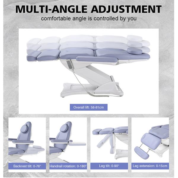 electric spa massage chair bed table