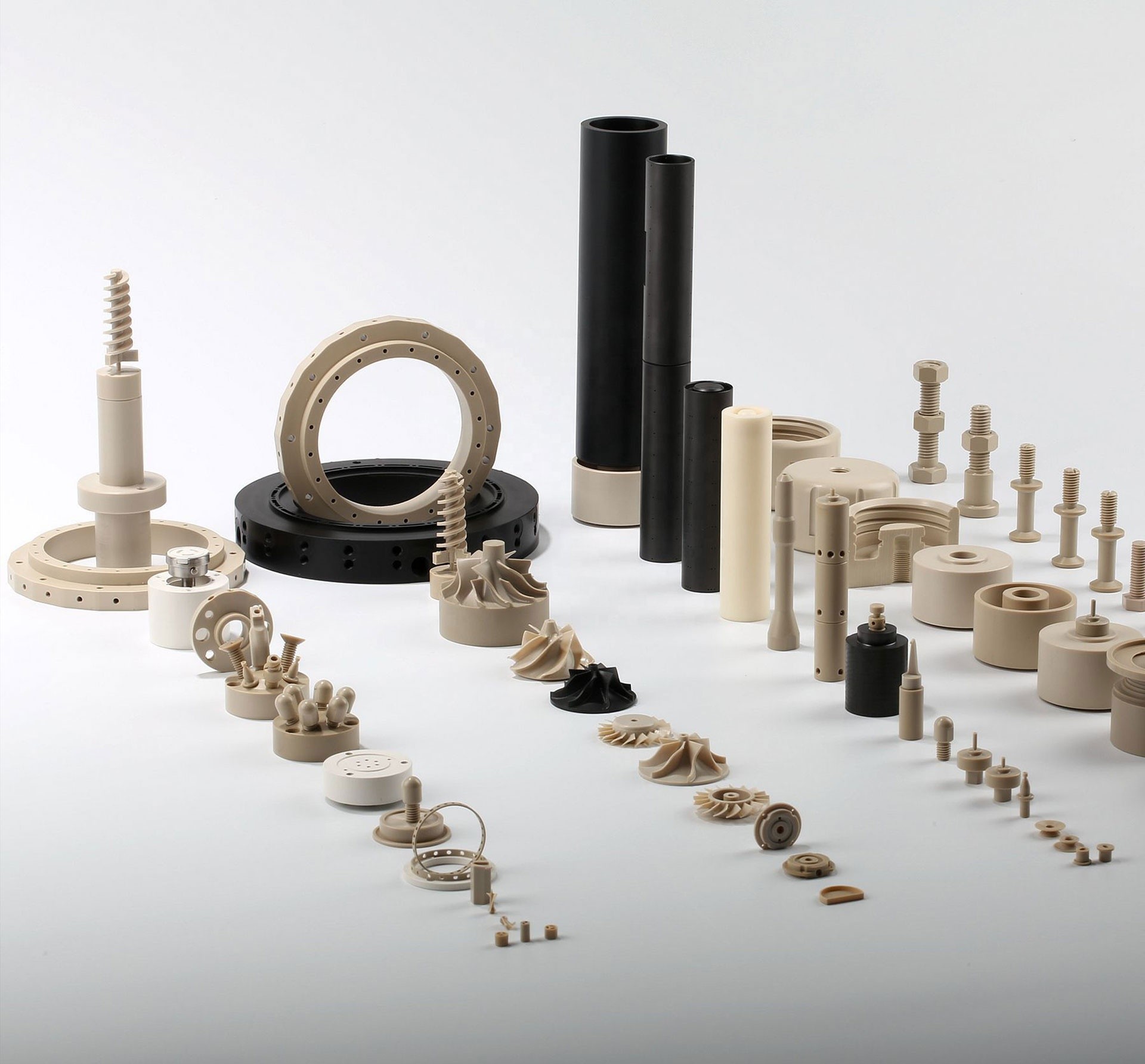 3D-печать OEM CNC Обрабатывающие услуги POM PP Части пресс-формы из нейлона