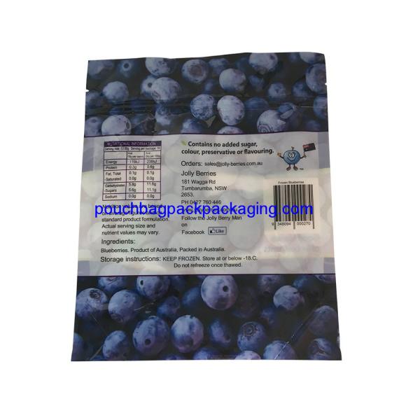 Fruit stand up pouch with zipper, stand up bag 1KG, 500g, 250g