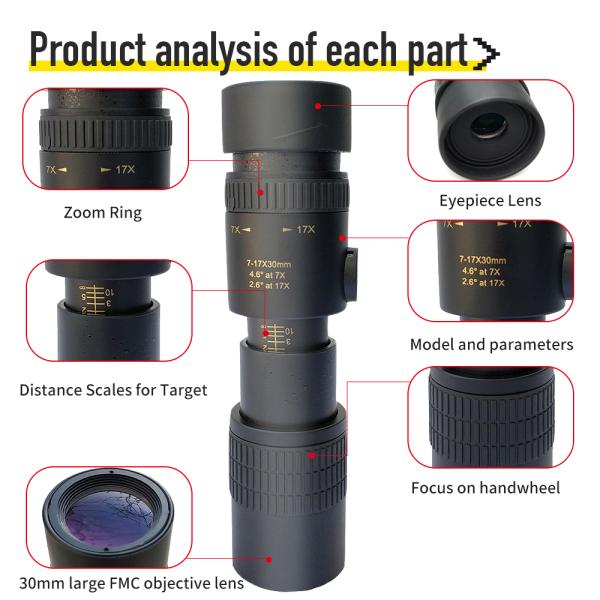 Сигнала телеобъектива крыши BAK4 телескоп 10-300X40MM супер Monocular