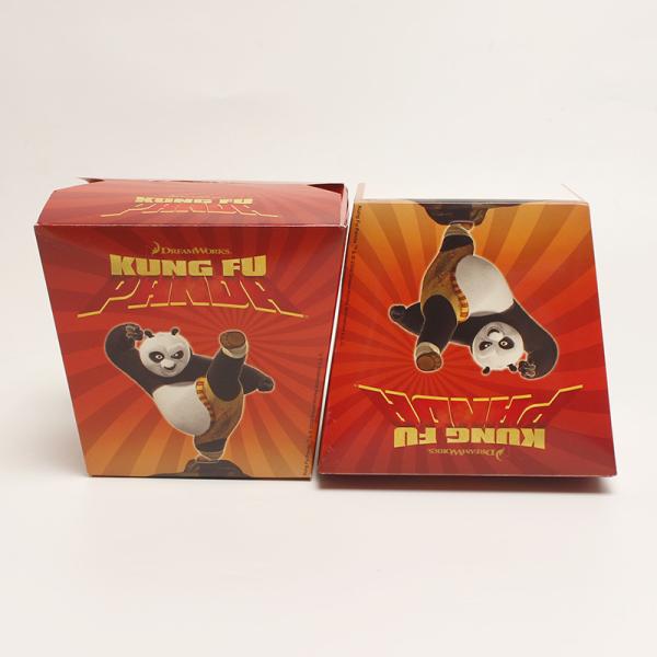 Квадратный кебаб одноразовая упаковка продуктов питания коробка с бумажными лапшами