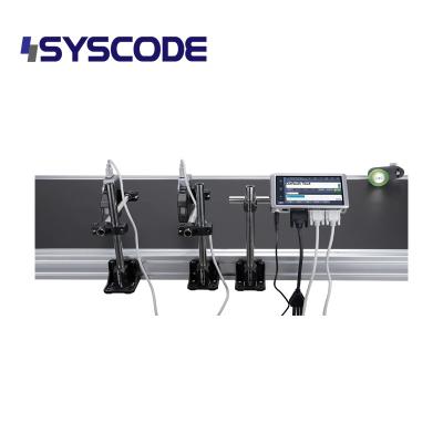 High Speed Industrial Online Inkjet Printer Touch Screen 300DPI For QR Code And Barcode