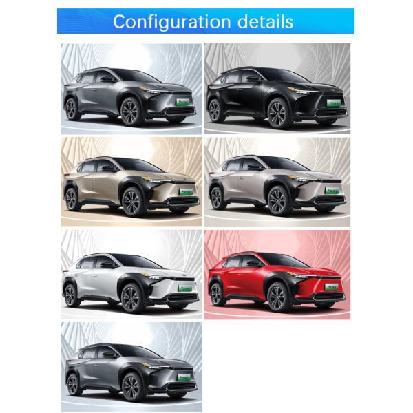 Véhicules électriques pour adultes 2023 To-yota Bz4x 4WD SUV EV électrique avec une vitesse maximale de 160 km/h et une autonomie de croisière de 560 km