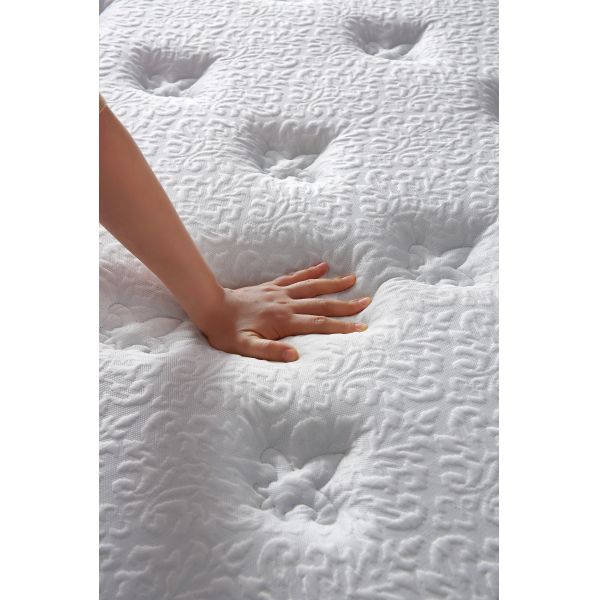 Ice Fabric Gel Memory Foam Mattress In A Box Cooling Sleep Experience Compressible VN1003 12 Inch