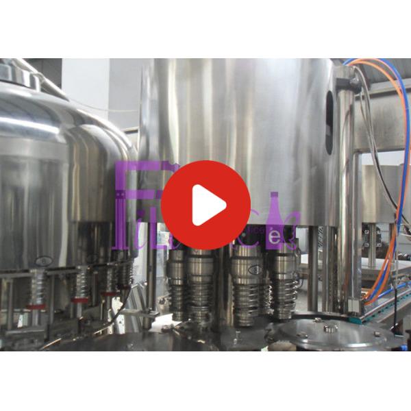 24 Heads PET Bottle Drinking Water Filling Plant With PLC Control