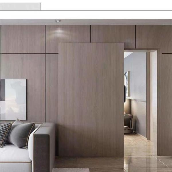 House Office Polymer MDF Wooden Door External Composite Double Doors