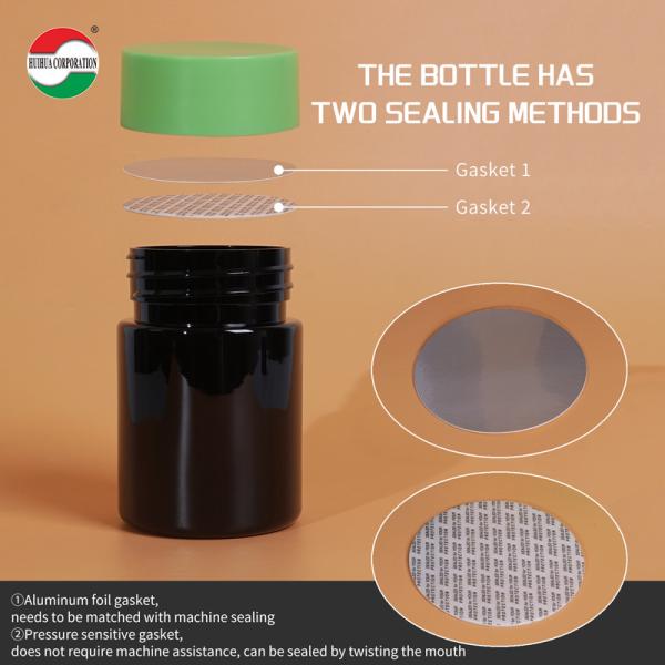 Consideration Of 360ML Clear PET Can Bottle For Tea Dry Food Coffee Cosmetic Gift