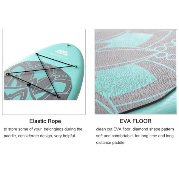 Outdoor 1 Fin 296L 336*91*12cm Ladies Paddle Board