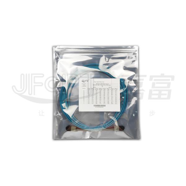 12 гибкий провод полярности b Aqua кабеля мультимодных 50/125 3.0mm LSZH хобота ядра MPO