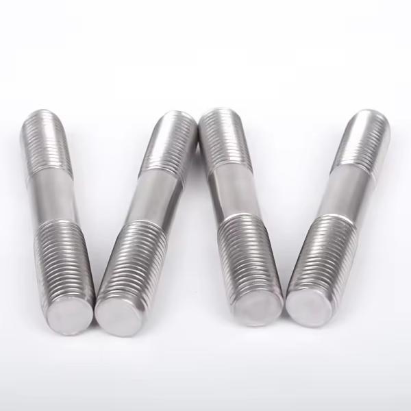 Stainless Steel 304 Threaded Rod Ends Stud Bolts in All Sizes with DIN938 and DIN939 Standards