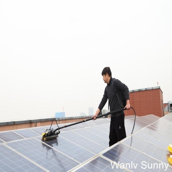 3.5 Meter Aluminum Alloy Handle Electric Solar Cleaning Machine for Cleaning Photovoltaic Panels